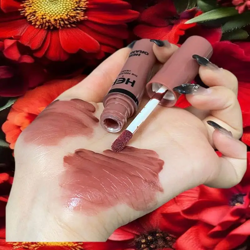 HERORANGE Shimmering Water-Glossy Mirror Lip Glaze, Moisturizing, Not Easy To Fade, Easy To Apply Lip Gloss Cosmetics