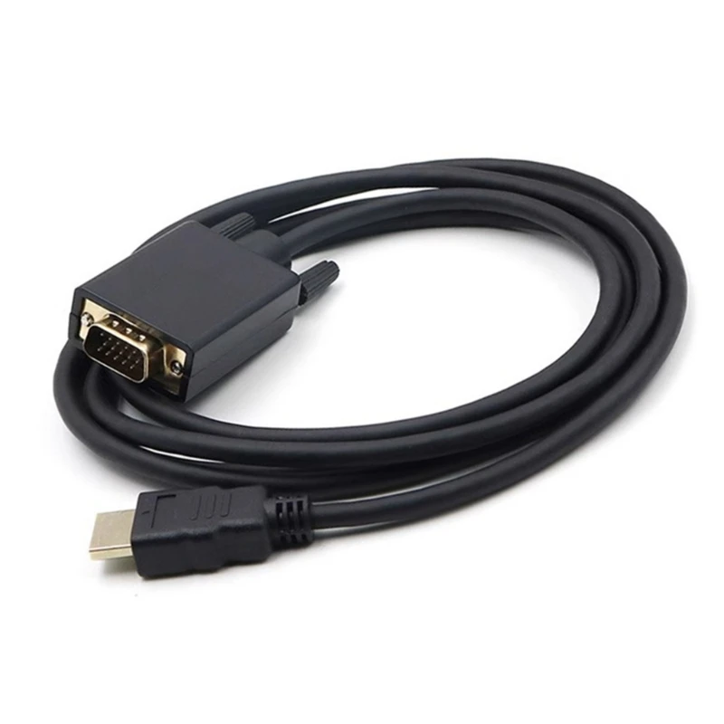 

High Speed Cable Adapter Cord 15pin to VGA Cable to Computer Laptop PC HDTV 1080P@60Hz Male to Male