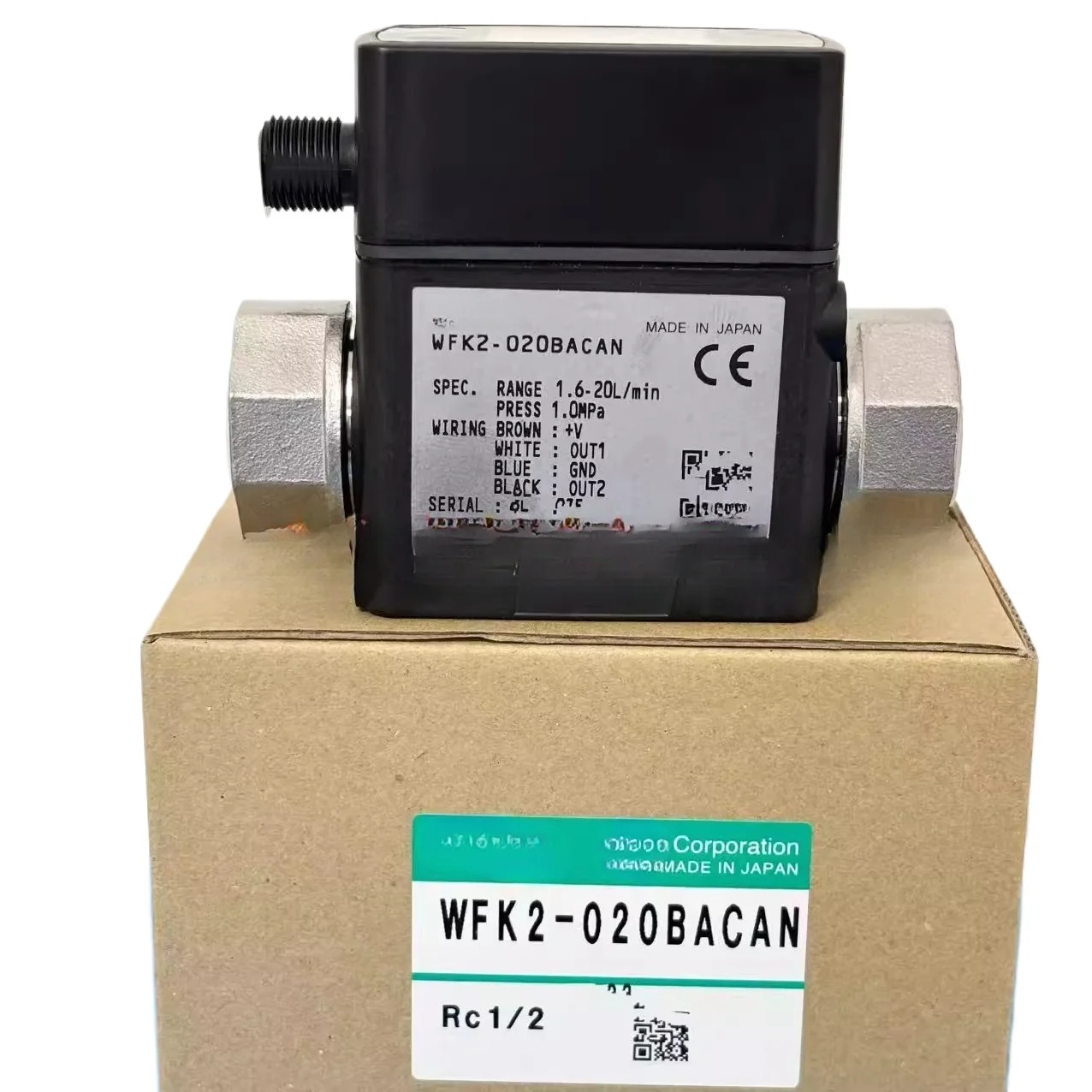

Japan's original flow sensor WFK2-020BACAN replaces WFK5008-15-A3