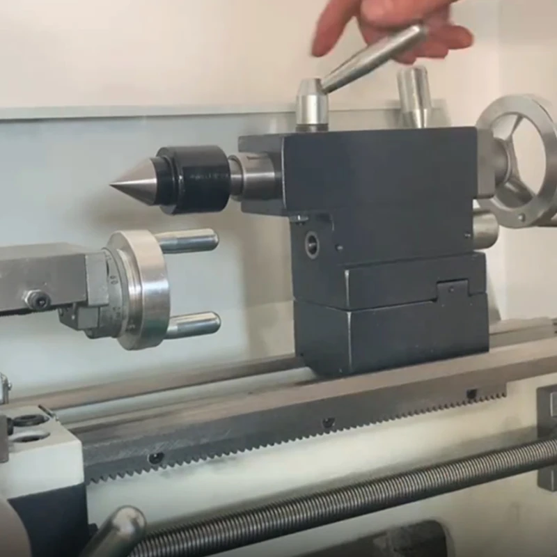 Picture 5: LY Mini Metal Lathe Machine WM210 Semi-Automatic High Precision Mini CNC Machine Professional Threading Making Tool