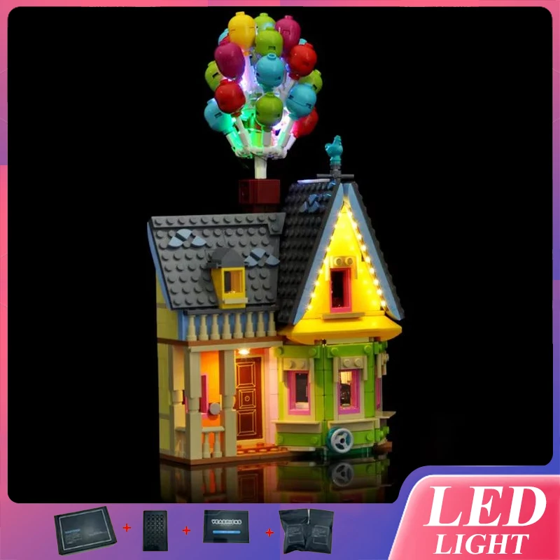 LED Light Kit for 43217 Flying Balloon Up House Building Blocks Lights (NO Blocks Only LED Light) Bricks Lights Set For Gifts