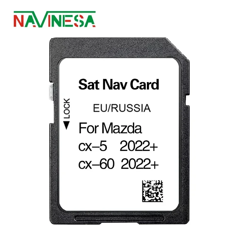 32GB Europe Russia for Mazda CX-60 2022+ SAT NAV GPS Naviation SD Map Card KAAA66 System Update Software  Free Shipping