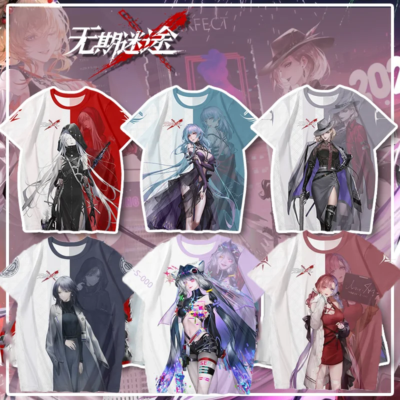 2026 New Game Path to Nowhere Role Playing 3D Print Anime T-shirt Summer Men's/Women's Short Sleeve O-Neck Tees Harajuku Y2k Top