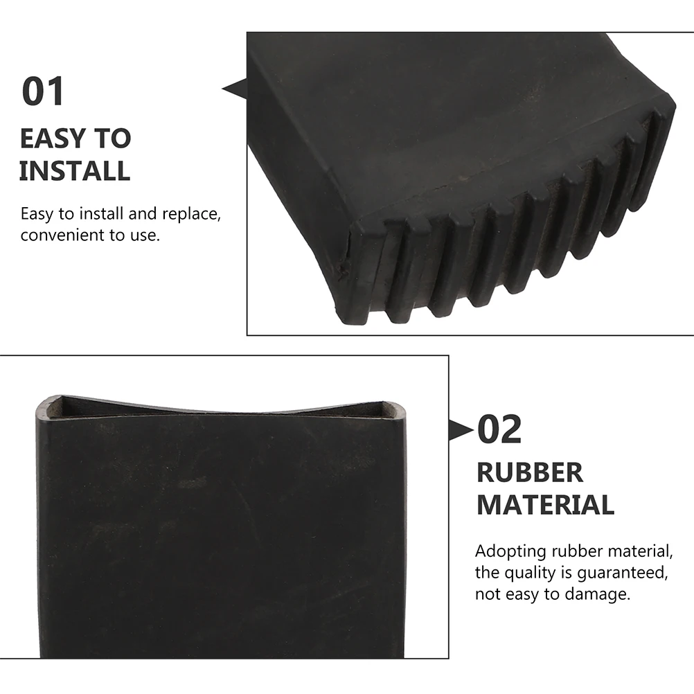 

4pcs Covers Anti-Slip Rubber Feet Folding Foot Protectors Non-Skid Floor Protector Durable Lightweight Stable Feet Cover Foot