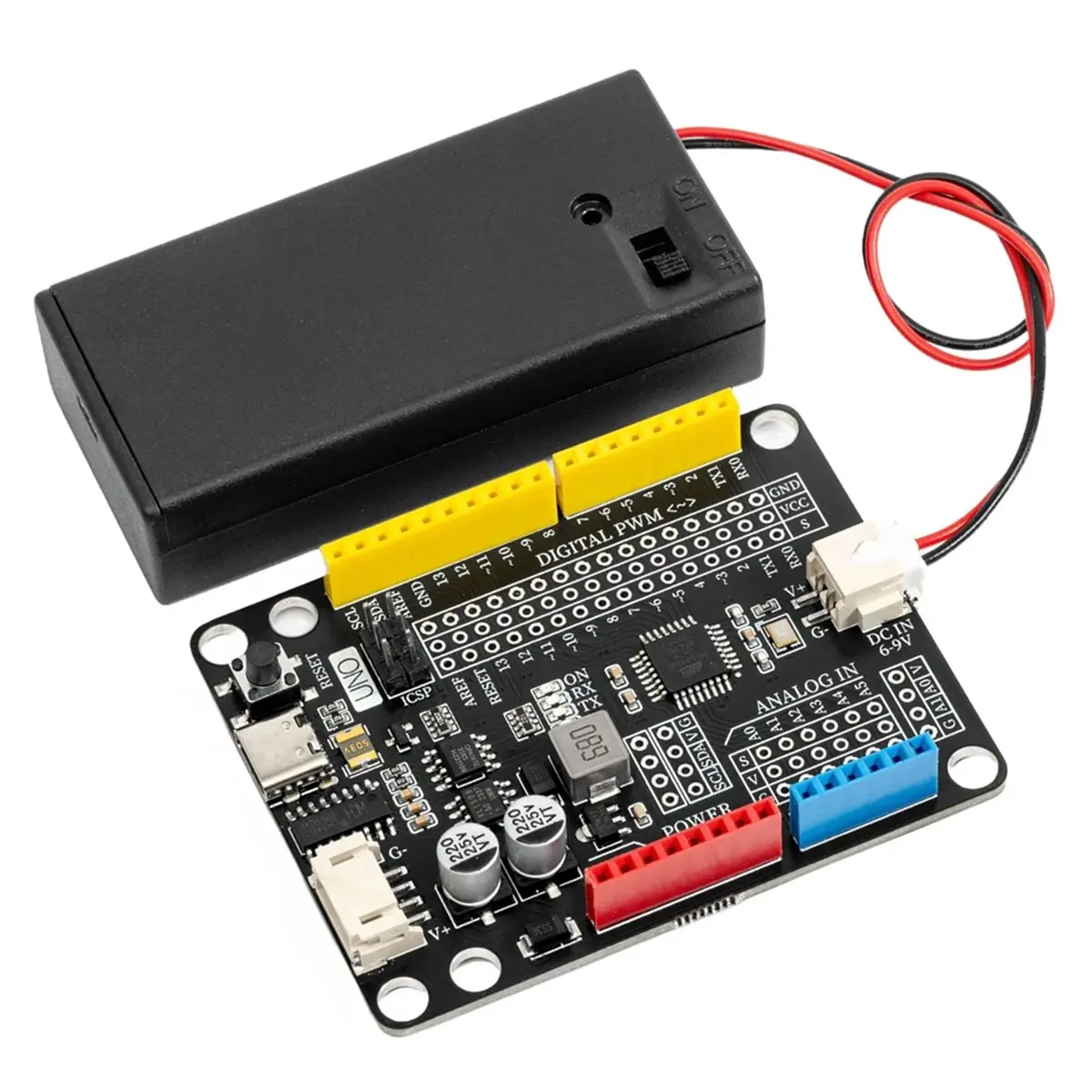 For Pro Development Board Enhanced for 328P Digital Building Blocks Programming Control Board A