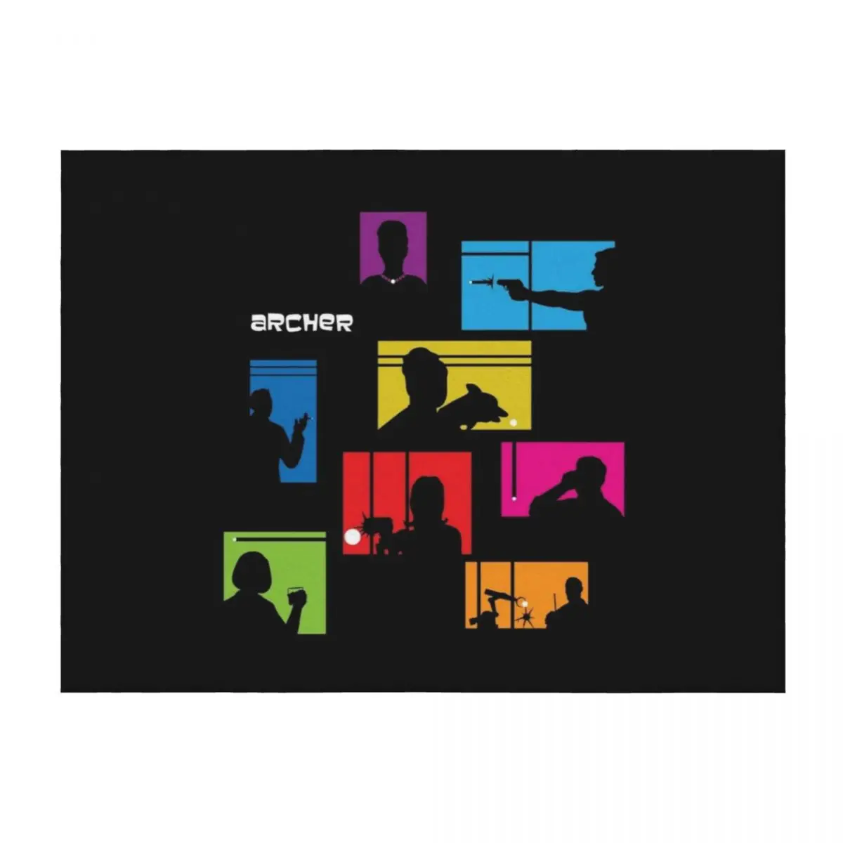 

Archer Into Throw Blanket Bed covers Designers cosplay anime heavy to sleep Blankets