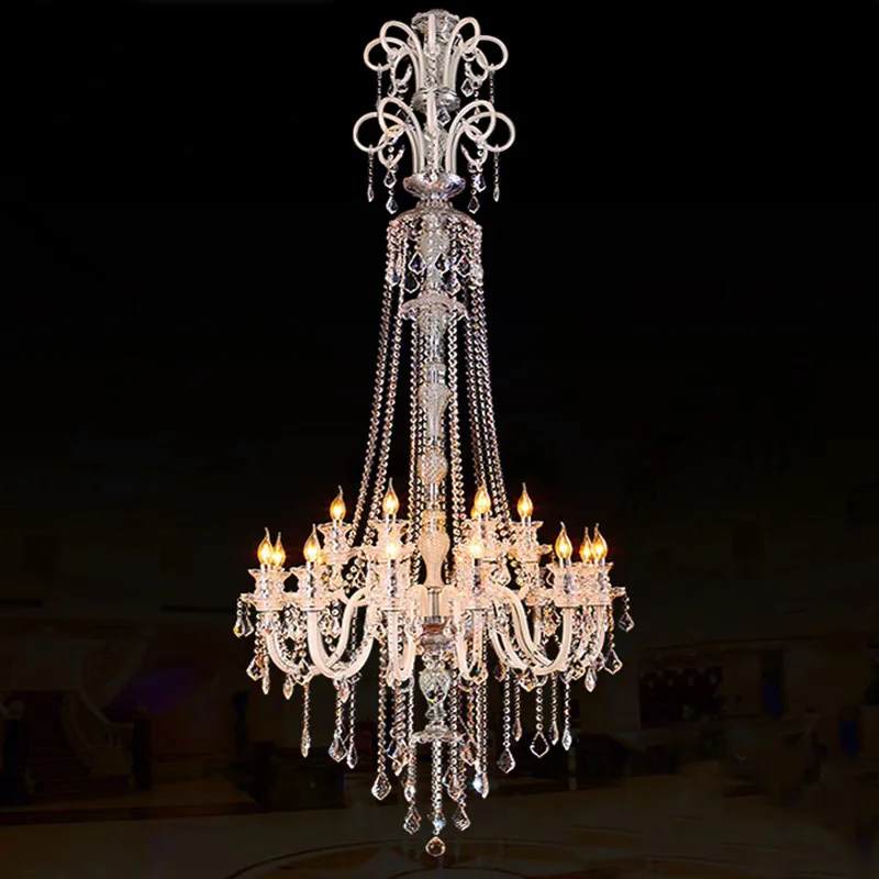 Ceiling Chandelier Modern Hall Pendant Lamps Personality Duplex Building Apartment Hotel Lobby Led Hanging Lights For Bedroom