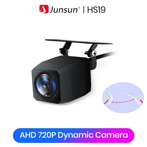 Junsun Auto-Rückfahrkamera AHD 720P Auflösung Wasserdicht 140° ° Weitwinkel-Rückfahrkamera für Autoradio