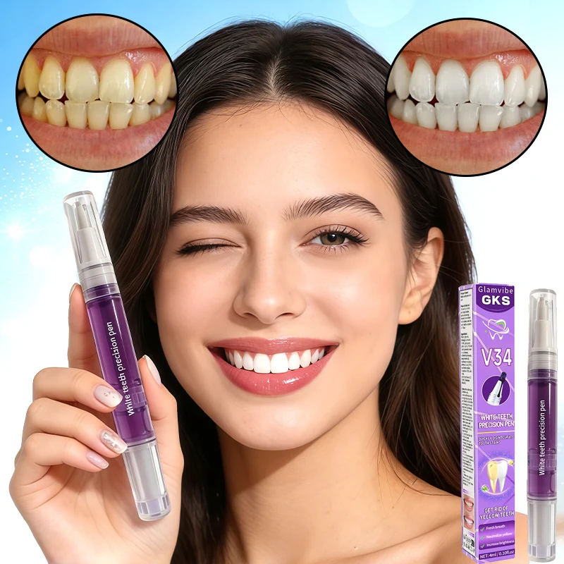 Instant Whitening Purple Teeth Toothpaste for Dental Care