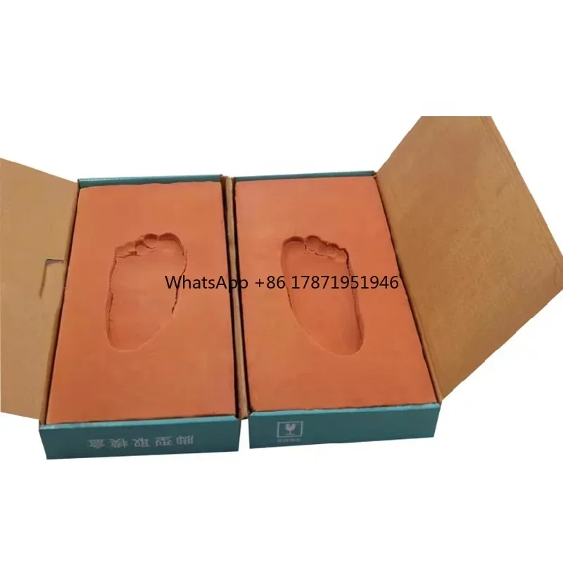 

Medical Orthopedic insoles Impression Foam Foot print Impression Foot-sole Moulding Box