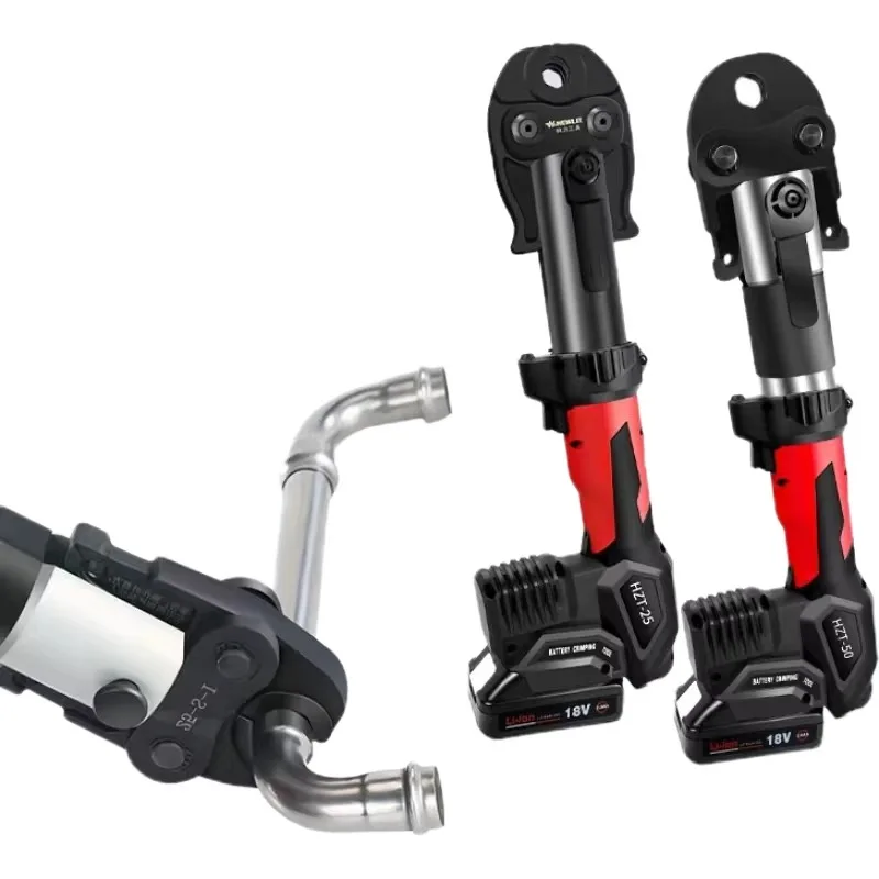 

【Factory Price】HEWLEE HZT-50 42KN U16,20,25,32,40,502 Standard Copper Pipe Crimping Pliers Compact Fast Battery Water Pipe Plie