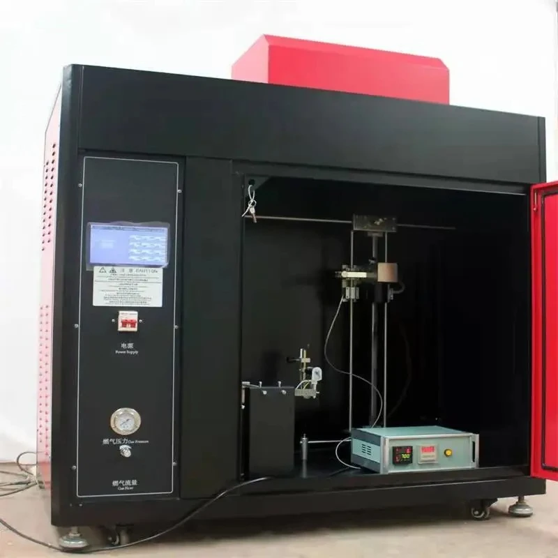 

Automotive Interior Fire Stability Tester Glowing Wire Flame Retardant Tester Insulation Material Flammability Test Chamber