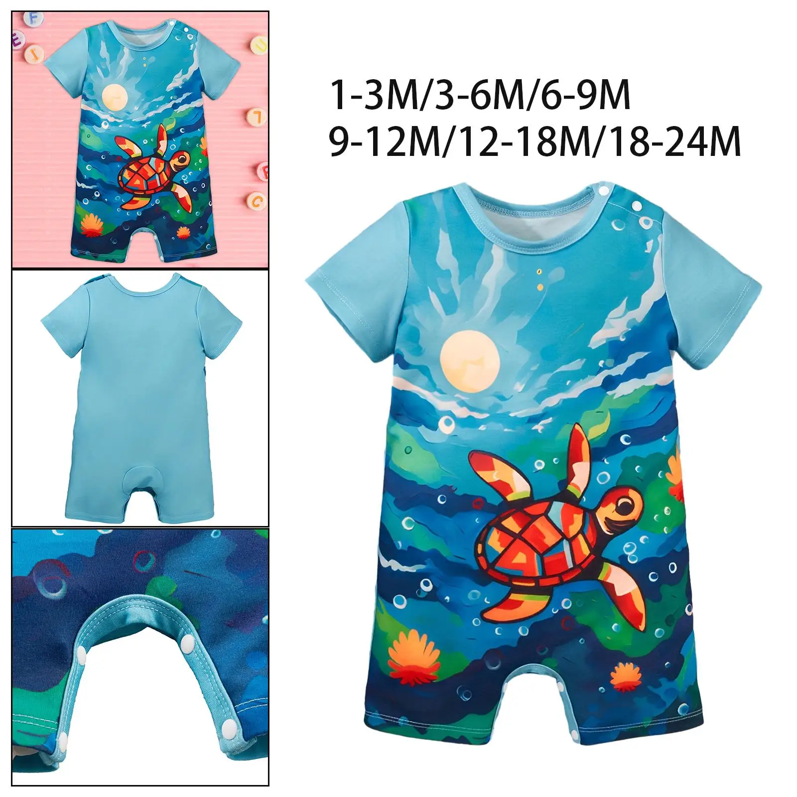 Newborn Bodysuit Lovely Breathable Soft and Comfortable Boys Jumpsuit for Daily Wear Birthday Party Playwear Photo Props