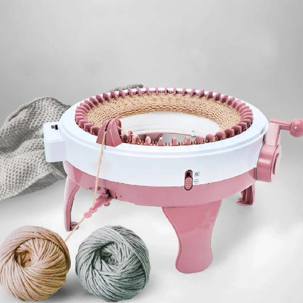 YYHC-Popular 48 needle easy loom diy craft home hand knitting machine