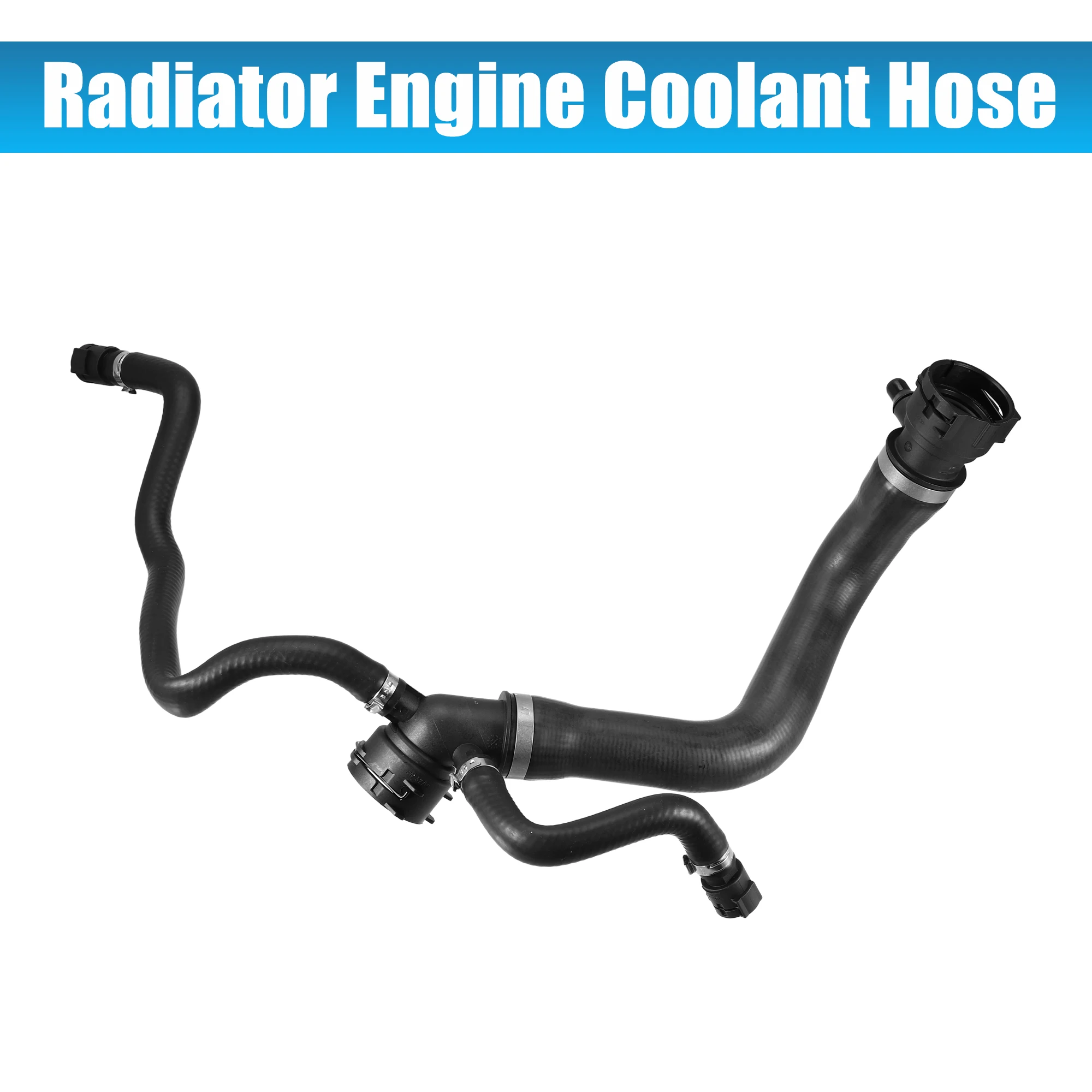 UXCELL Upper Radiator Coolant Hose Pipe for BMW X5 2000 2001 4.4i 4.4L No.11537500746