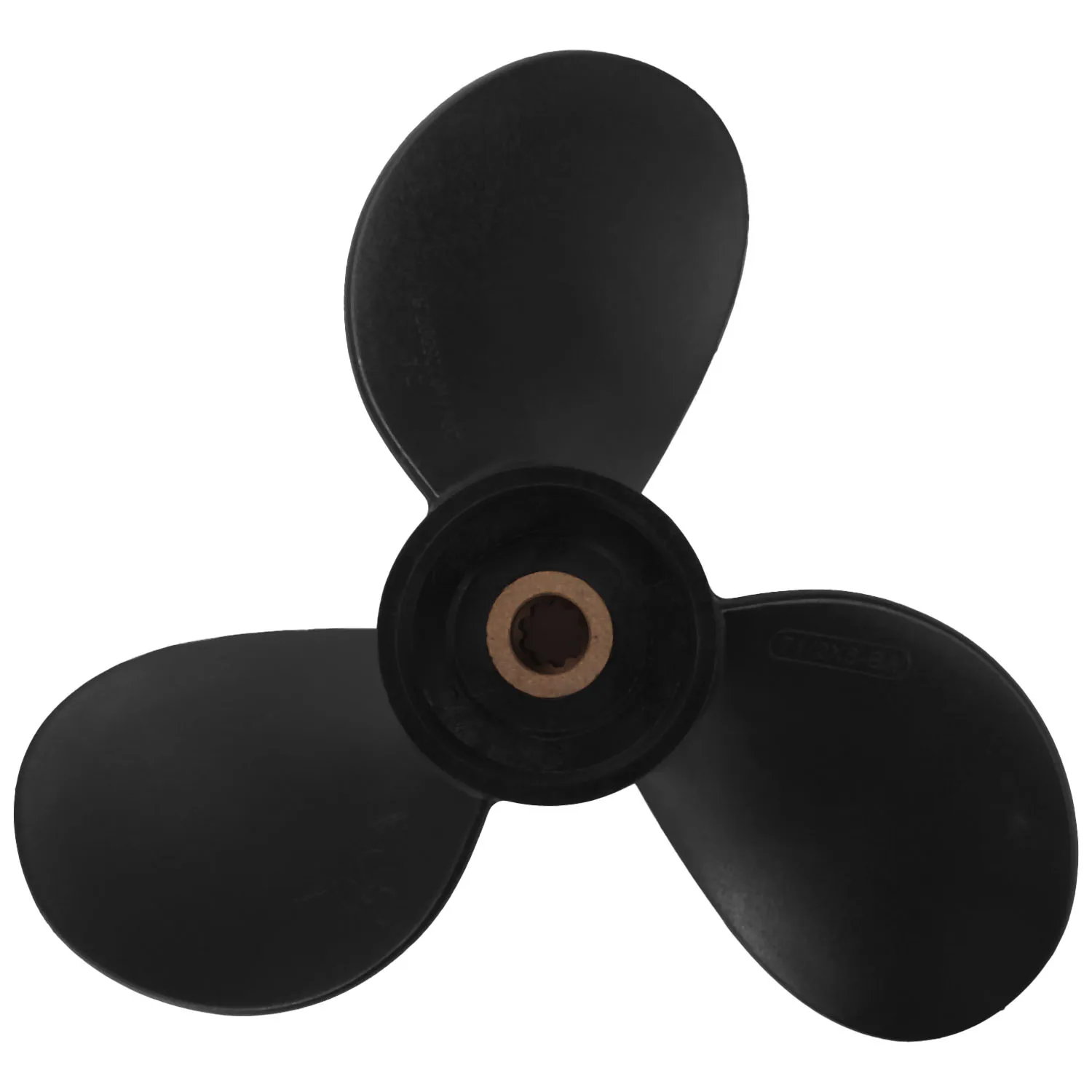 

Outboard Propeller 6E0-45941-01-El 7 1/2X8-Ba for Yamaha 4Hp-6Hp Plastic Alloy 3 Blade Black 9 Spline