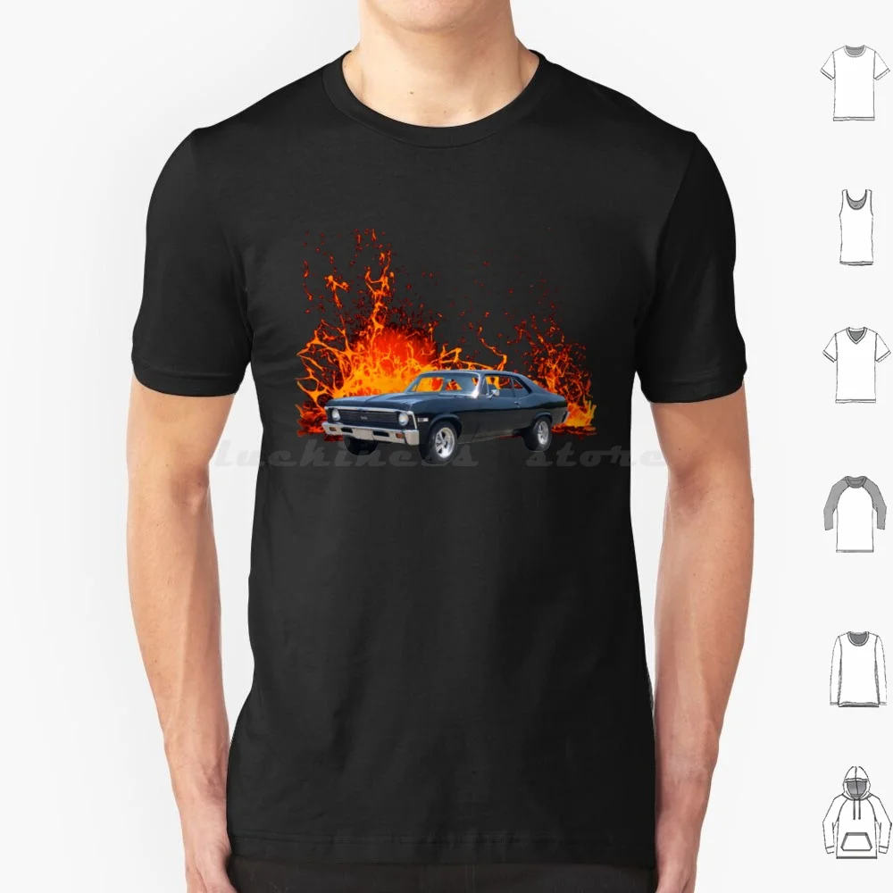 Camiseta Nova 1988, camiseta Chevy Nova Ss, camiseta fresca de algodón 6xl, camiseta Nova 1988, Chevy Nova Ss