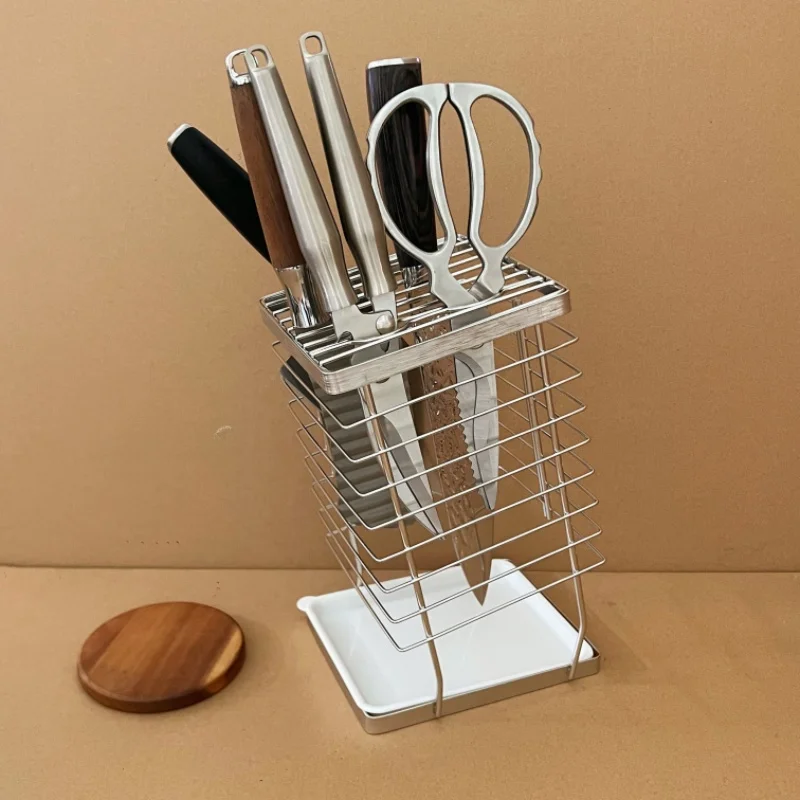 

Multifunctional Kitchen Knife Holder 304 Stainl Steel Knife Ra Storage Ra Home Use Utili Knife Stand Organizer