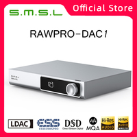 SMSL RAW PRO-DAC1 ES9039MSPRO HIFI DAC Digital Audio Music Decoder DSD512 XMOS XU316 Bluetooth 5.1 Support APTX LDAC MQA MQA-CD