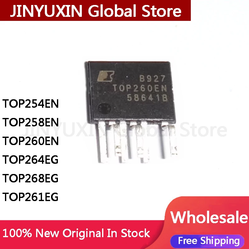 5Pcs TOP254EN TOP258EN TOP260EN TOP264EG TOP268EG TOP261EG IC Stock Wholesale