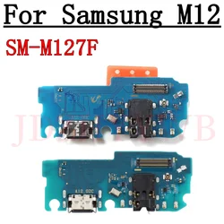 USB Charger Port Flex Dock Connector USB Fast Charging Board For Samsung Galaxy M12 SM-M127F