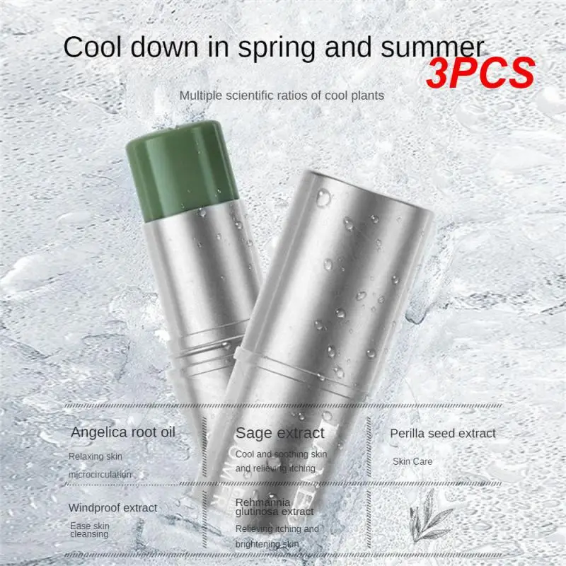 

3PCS Relieve And Repair Mosquito Repellent Cream Mosquito Repellent Plant Formula 40g Per Unit Soothing Stick Insect Repellents