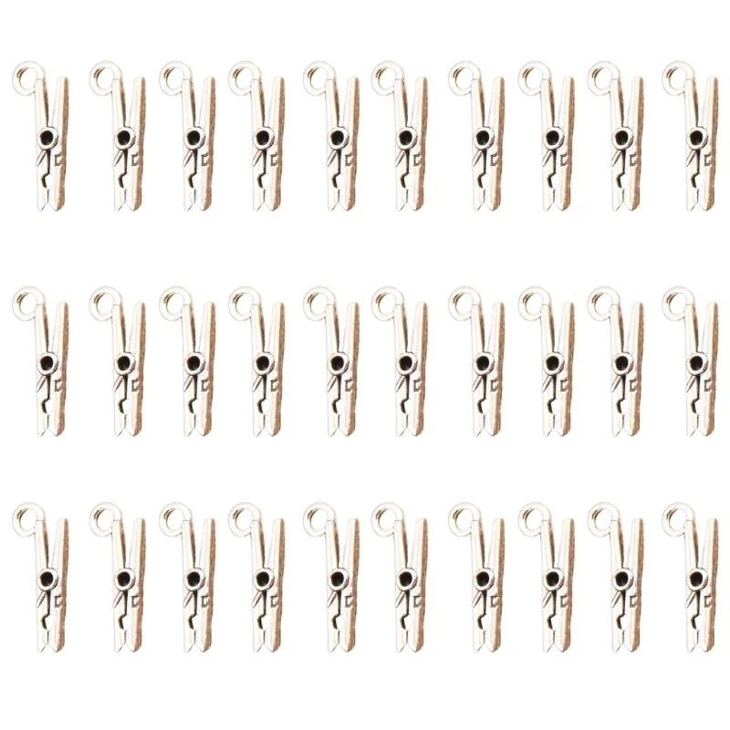 30pcs Creative Jewelry Crafting Charm Decorative Sewing Tools Charm Pendant Perfect For Custom Jewelry Designs