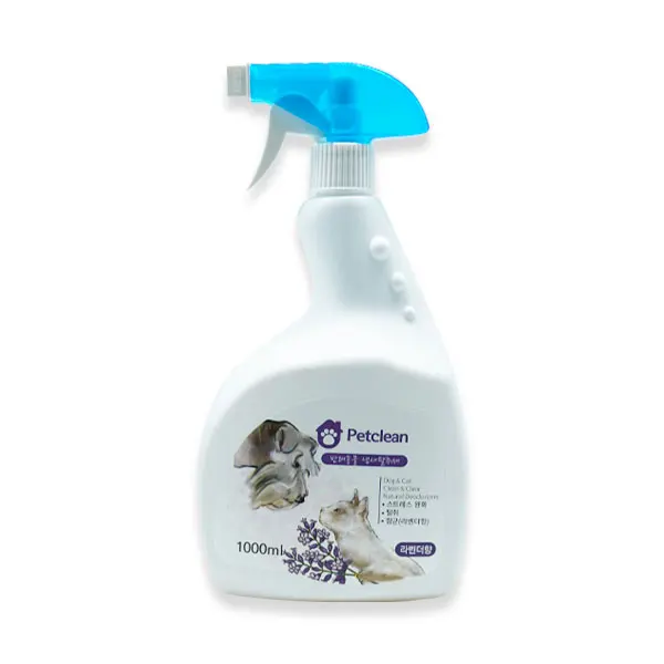 Pet clean dog deodorer 1000mL Lavender jet odor removal