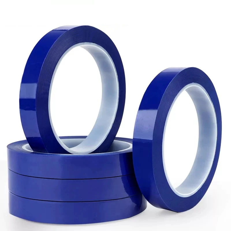 Blue Mara tape 5S desktop positioning identification tape polyester film high temperature resistant insulation traceless tape