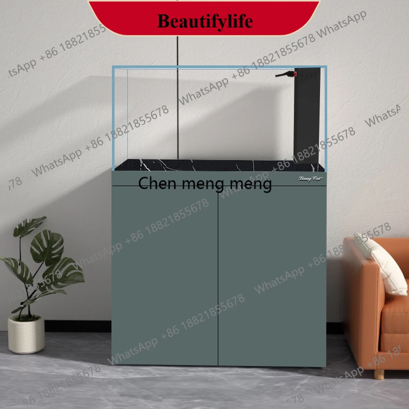 

C178 Betta Fish Pots Simplicity Aquarium Live Fish Shrimp Medaka Ecology Aquarium Simplicity Floor Home Furniture