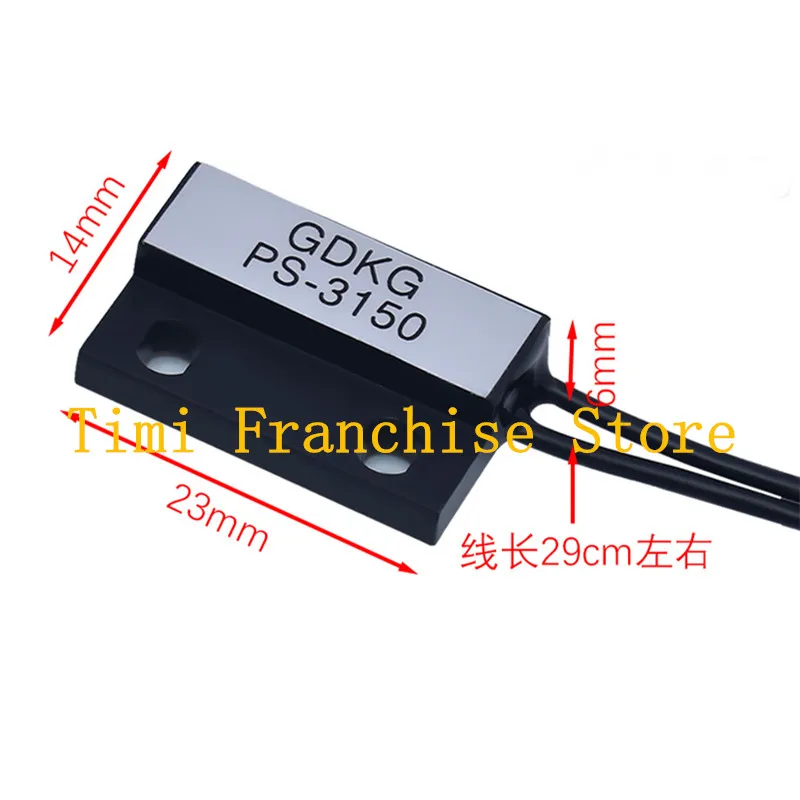 10PCS PS-3150 Reed Switch Sensor PS3150 Normally Open NO Proximity Magnetic Sensor Door Window Contacts Wire Inductance Distance