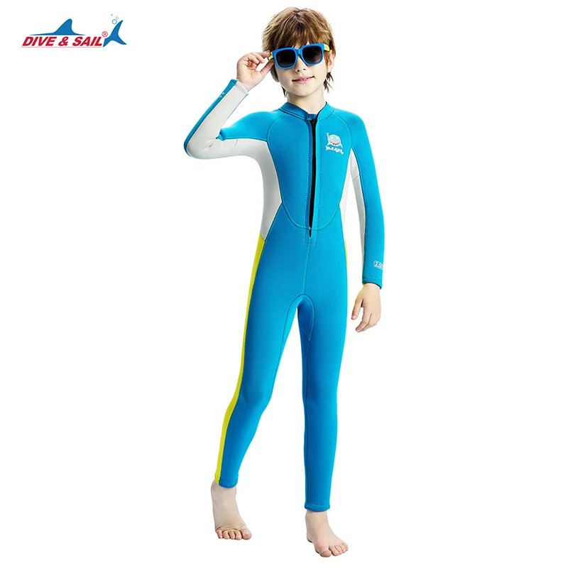 

Детский гидрокостюм, полные гидрокостюмы 2,5 мм для мальчиков и девочек, неопреновые гидрокостюмы, сохраняющие тепло в холодной воде, серфинг, плавание, подводное плавание, дайвинг