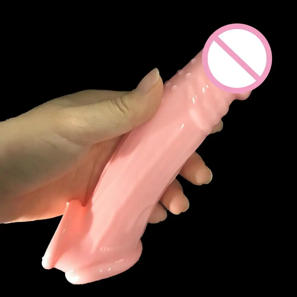 Penis Condom Reusable Penis Sleeve Sex Delay Ejaculation Cock Ring Extensions Triple Bondage Sex Tools for Men Intimate Goods