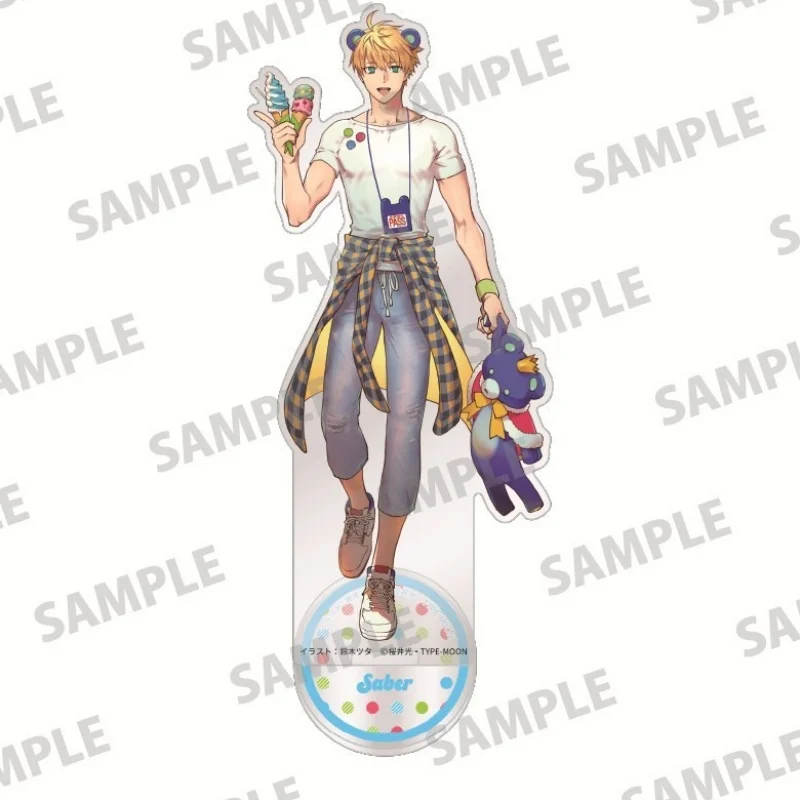 Anime FateGrand Order Anastasia 2026 New Acrylic Figure Stand Model Keychain Charm Fans Gifts 15CM Cartoon Character Souvenir
