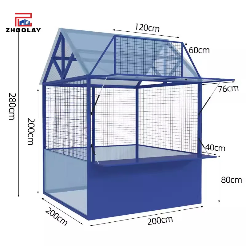 custom.Outdoor Commercial Booth Display Portable Mobile Stands  Snack Street Stall Activity Rack