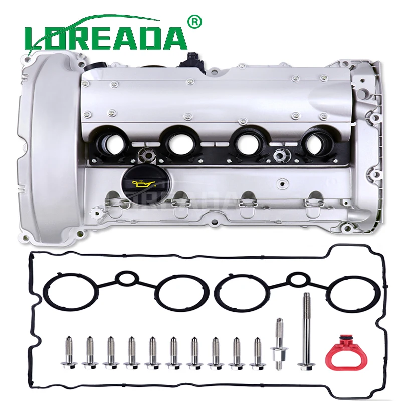 

11127646555 Aluminum Engine Valve Cover w/Gasket For Mini Cooper JCW R55 R56 R57 R58 R59 N14 1.6L 07-12 11127585907 V202178