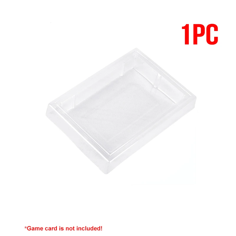 FC واضح البطانة البلاستيك إدراج علبة الداخلية لنينتندو Famicom ألعاب استبدال عرض الحال