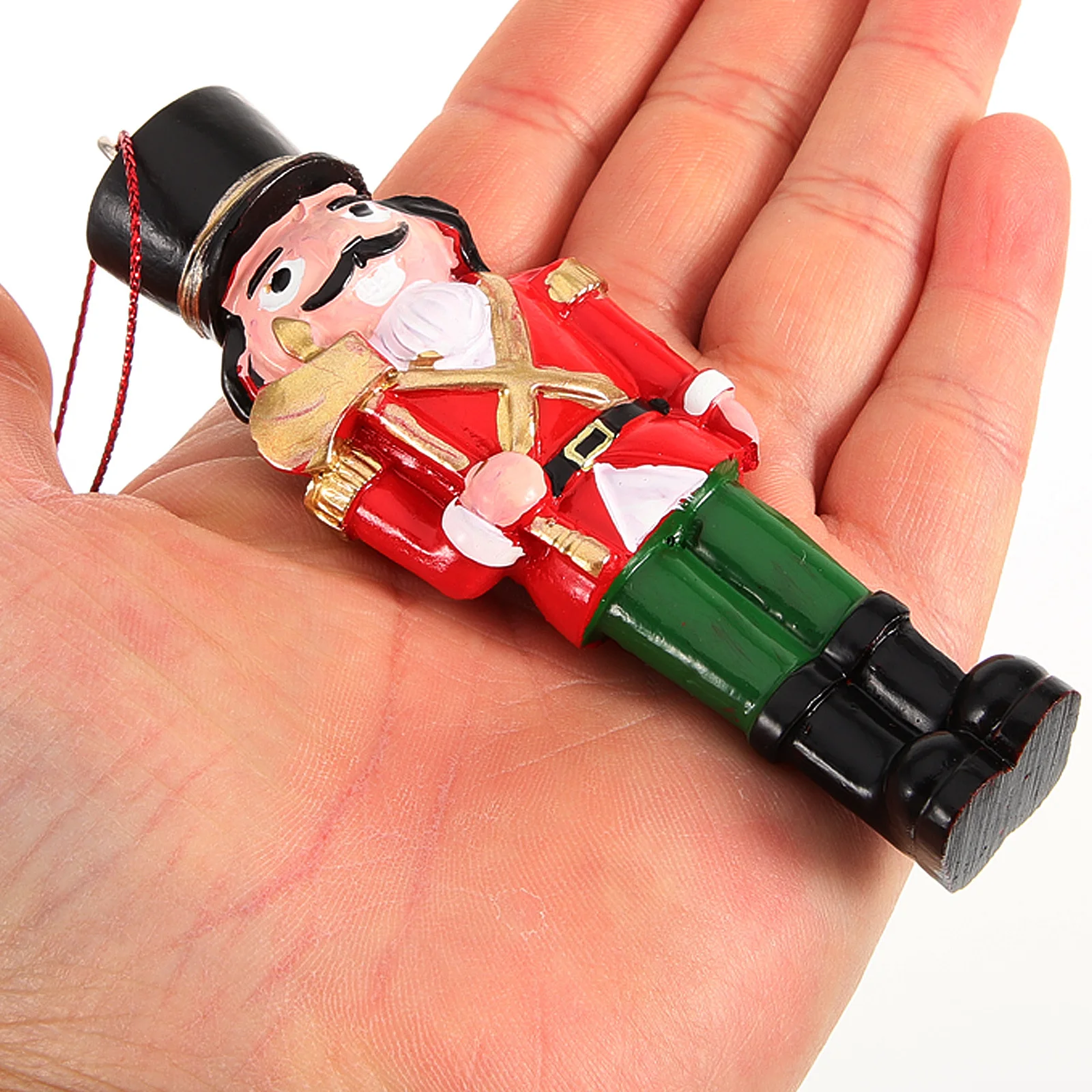 

2Pcs Resin Nutcracker Pendant Christmas Hanging Nutcracker Decoration Xmas Ornament for Home Office Car Xmas Resin Nutcrackers