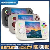 ANBERNIC RG Cube Retro Game Console Handheld Game Player 8+128G Multi-Touch Screen Android 13 System Video Game Console 5200mAh