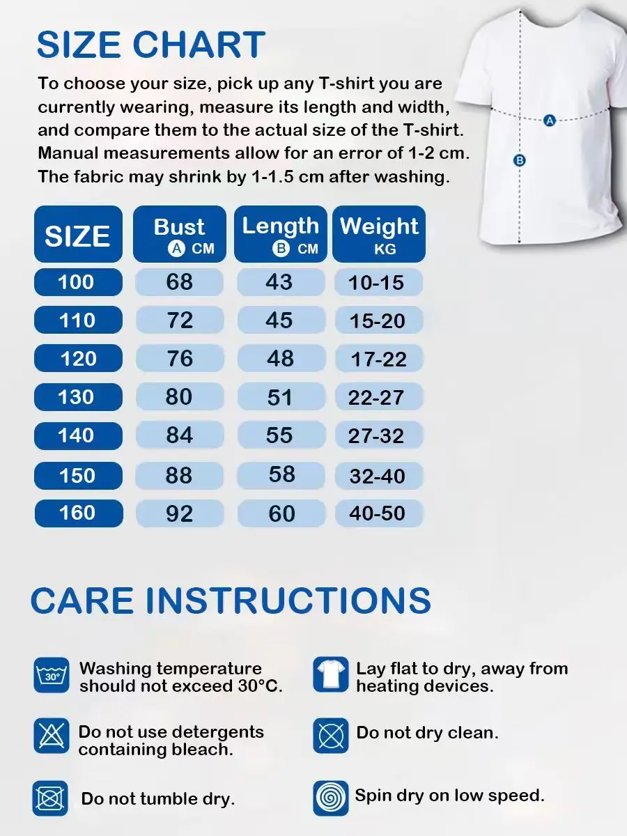 Kids Michael Jackson Rock N Roll T Pure Cotton Shirt Children's Fashion Crew Neck Top Summer Casual Clothes for BabyBoysAndGirls