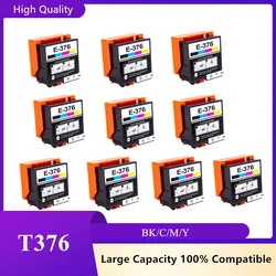 Compatible Ink Cartridge for Epson 376 T376 T3760 Inkjet For Epson PictureMate PM-525 PM525 Printer