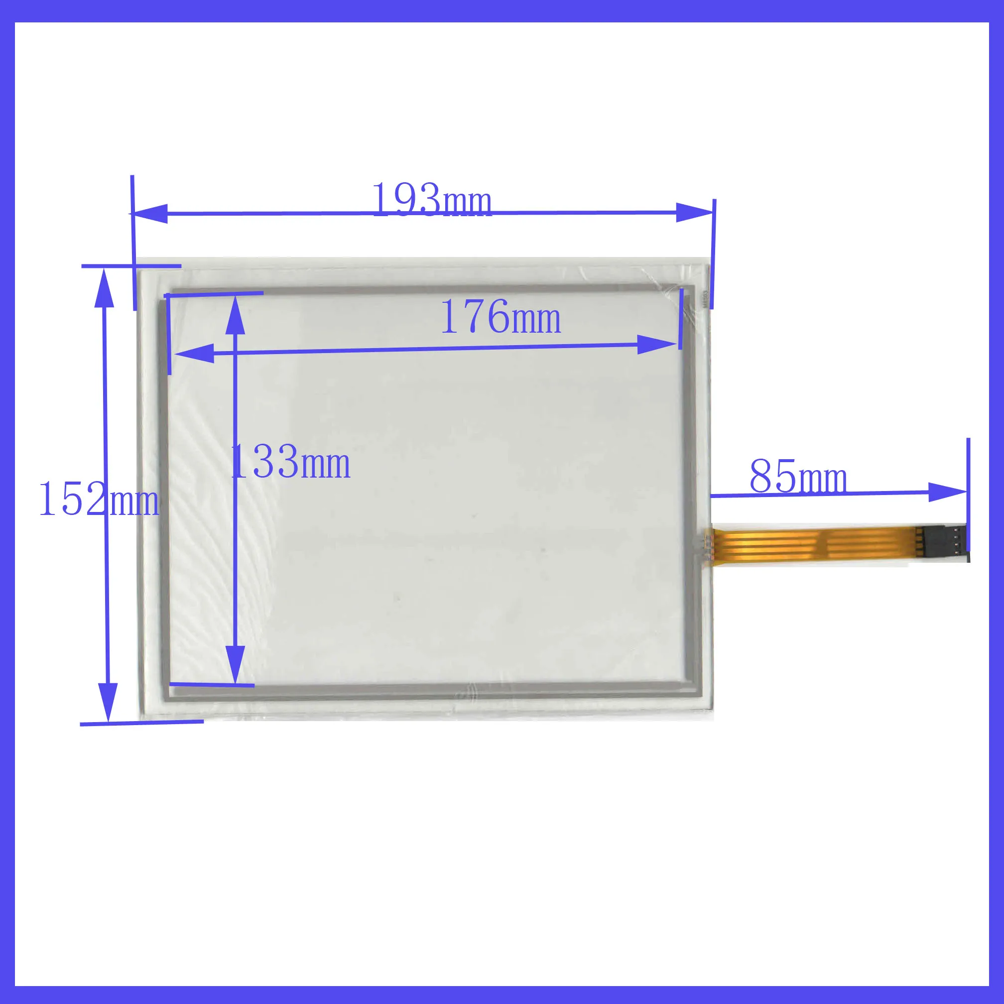 

193*152 M8503 193*152mm Car dvd general Screen Touch Screen Digitizer