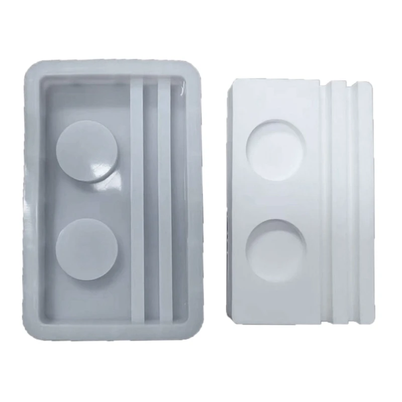 

2-in-1 Holder Mold for Candle Holder Desk Ornament Home Decorations