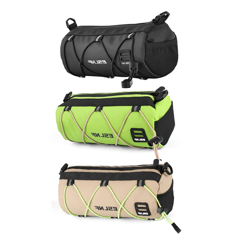 

1pc 23cm Large-Capacity Bicycle Handlebar Bag Outdoor Road Bike Storage Bag Mountain Bike Down Tube Bag Cycling Equipment