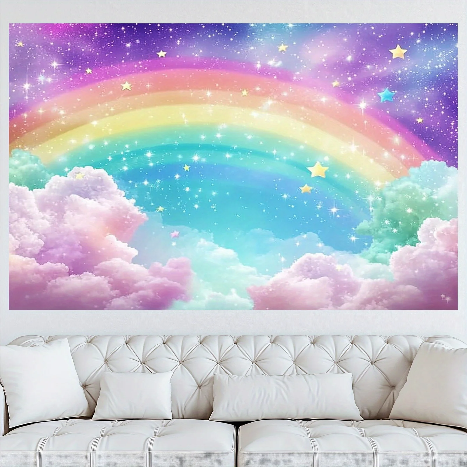 2D flat banner, 1 piece - Rain - Star Flat Back 评论和价格