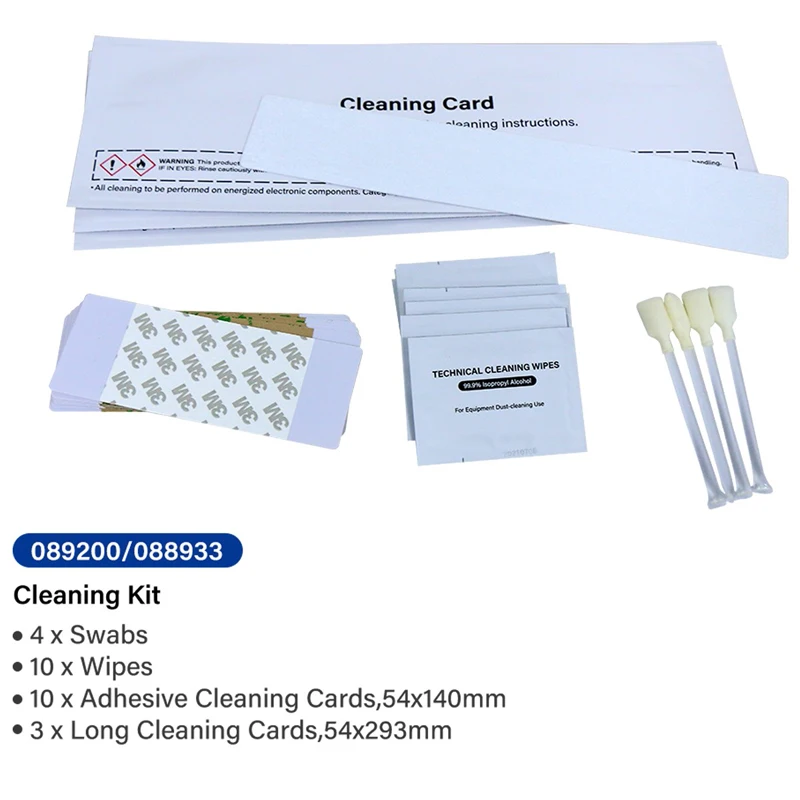 

Cleaning Kits For Fargo Electronics 089200 088933 HDP6600 HDP8500 Cleaning Card Cotton Swab