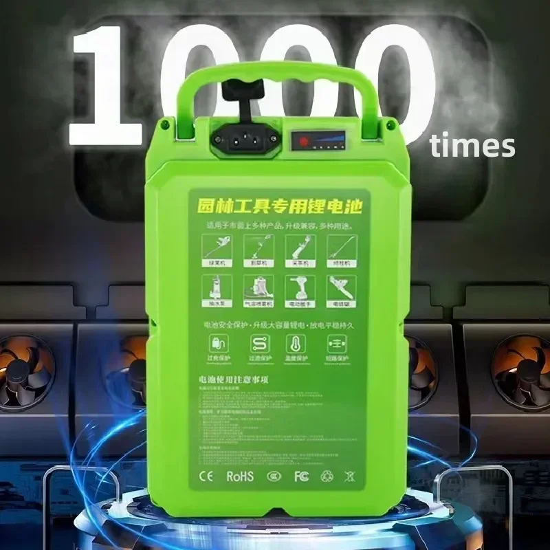 100%Original 16000mAh 36V for Lawn Mower Hedge Machine Spray Machine Tea Picking Machine Garden Electric Tools Lithium Battery