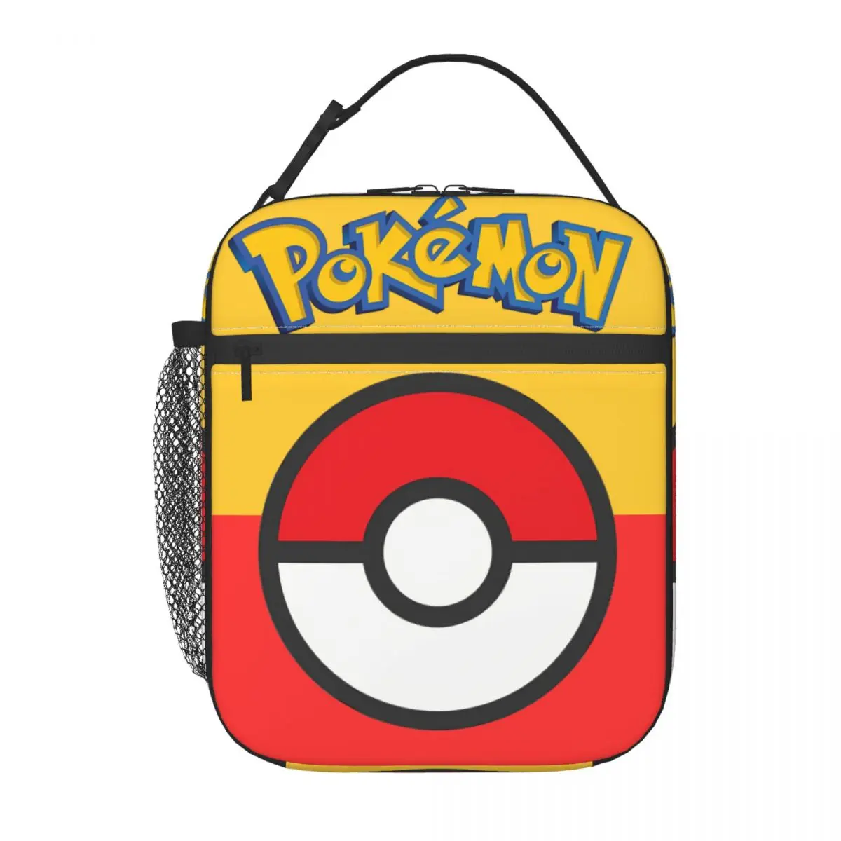 

For Travel Pocket Monster Circle Sticker Zipper Closure Handheld Pocket Monster Pikachu Travel Storage Bags Food Container