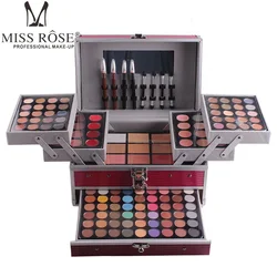 49/190 Colors Makeup Set Gift Box In Aluminum Cosmetics For Women Eyeshadow Powder Lipstick Eyeliner Concealer Blush Make Up Kit