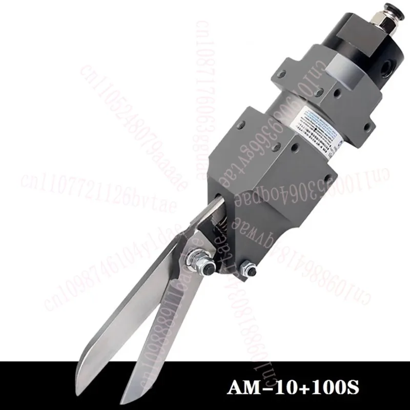 

Промышленные пневматические ножницы, кусачки для воздушной резки с длинным лезвием 100S, автоматические ножницы, режущие инструменты для роботизированных рук AM-10